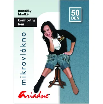 Dámské punčochy Silonkové ponožky, mikrovlákno 2. Barva: Černá