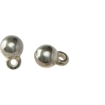 Nailee Piercing/přívěšek do nehtu stříbrná kulička 1ks výprodej
