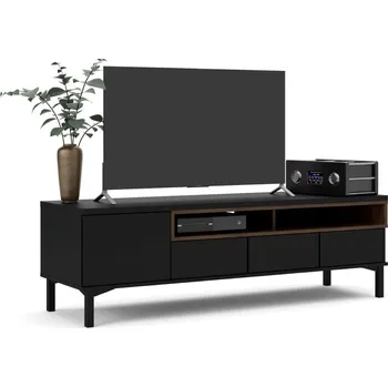 Televizní stolek Falco TV stolek Atrei 179 černá/ořech