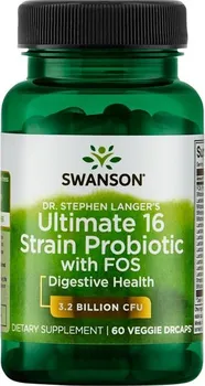 Swanson Dr. Stephen Langer's Ultimate 16 Strain Probiotics with Fos 60 cps.