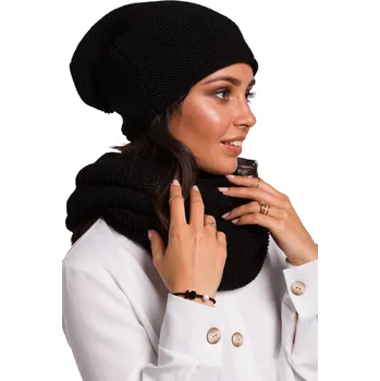 Čepice Čepice beanie Be BK044 černá EU velikost: Univerzální