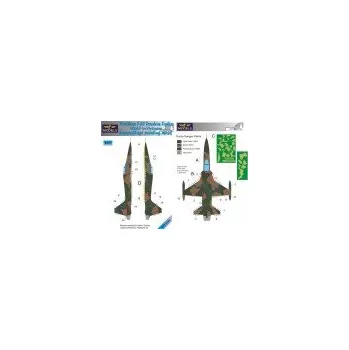 Plastikový model 1/48 Mask F-5C USAF in Vietnam Camouflage painting