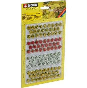 Modelová železnice Travní trsy 6 mm kvetoucí - Noch 07135
