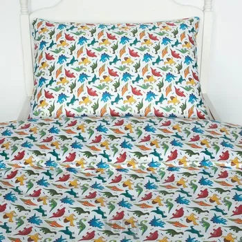 Povlečení VEBA Povlečení Geon dinosauři bílá 90x135 + 40x60