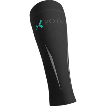 Cyklistické návleky ROYAL BAY Motion návleky na lýtka, černé XL