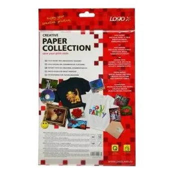 Fotopapír Foto papír LOGO lesklý bílý A4 210x297mm 180g/m2 1440dpi 10 listů ink (EPFR180LFT1L)