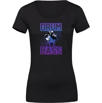 Dámské tričko DNB tričko dámské "CyberTouch" Velikost: 3XL, Barva: Černá