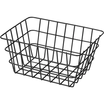 Úložný box Černý úložný košík Wenko Viana ID_1354993