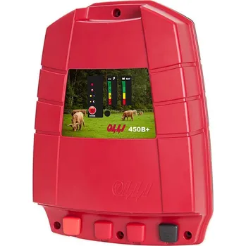 Ohradník OLLI 450 B Plus bateriový zdroj napětí pro elektrický ohradník 12V, 3J