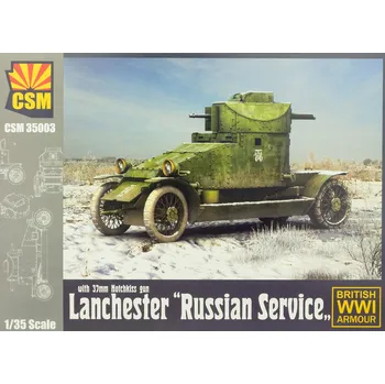 Plastikový model Copper state models 1/35 Lanchester Russian Service