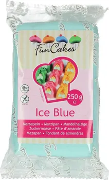 Jedlá dekorace na dort Funcakes Marcipán Ice Blue 250 g