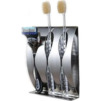 Držák na kartáček Držák na zubní kartáčky z nerezu