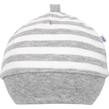Kojenecká čepice Kojenecká bavlněná čepička New Baby Zebra exclusive, vel. 80 (9-12m)