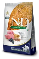 N&D Ancestral Grain Dog Adult Medium/Maxi Lamb/Blueberry