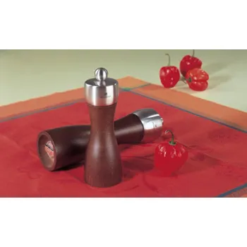 Kuchyňský mlýnek Sambonet Paderno Industrie MLÝNEK NA PEPŘ, zn. PEUGEOT - FIDJI, výška 15 cm, třešňová