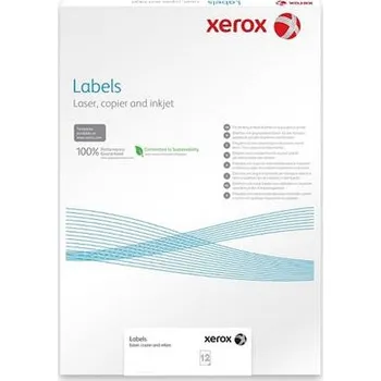 Papír pro tiskárny Plastový samolepicí materiál Xerox PNT Label - Gloss White (229g/50 listů, A3)