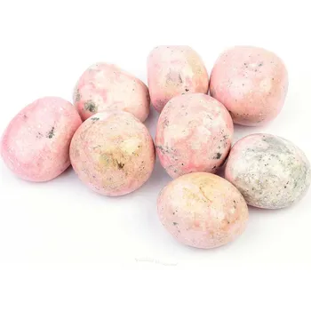 Přírodní kámen Rodochrozit světlý troml vel.L (Peru)