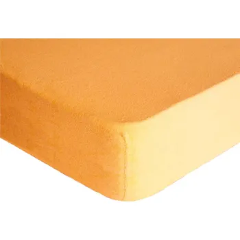 Prostěradlo Prostěradlo froté 200x220cm lososové Premium V19463