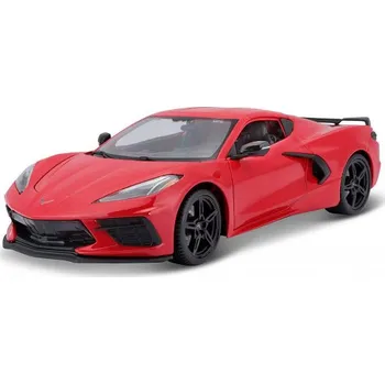 autíčko Maisto Chevrolet Corvette Stingray (2020) Červená 1:18