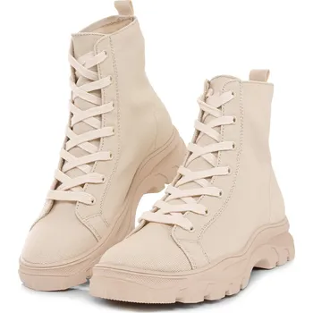 Dámské tenisky BÉŽOVÉ KOTNÍKOVÉ BOTY Vero Moda