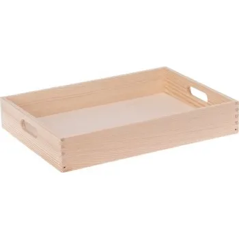 FK Dřevěný podnos - 35x25x4,5 cm