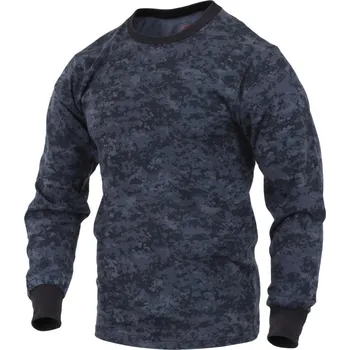 Pánské tričko ROTHCO Triko s dlouhým rukávem MIDNIGHT DIGITAL velikost: XL