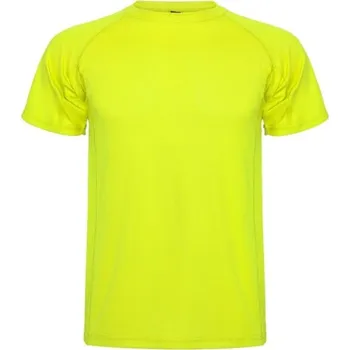 Pánské tričko ROLY Tričko Montecarlo, sportovní, pánské, krátký rukáv E0425-221-XL XL Žlutá svítivě