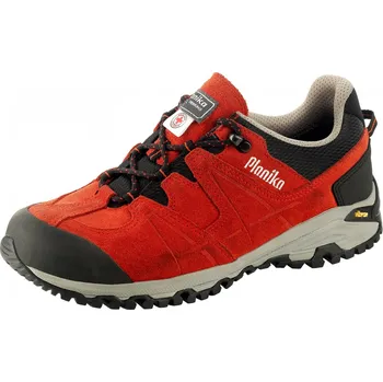 Pánská treková obuv Planika Matajur RKS Air-Tex červená red Barva: červená, Velikost: 8