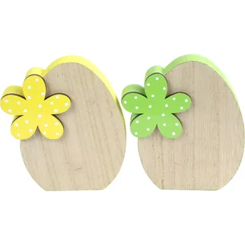 Velikonoční dekorace Vajíčko s květinkou Meggie S (118582 036 774099 S vejce mix)