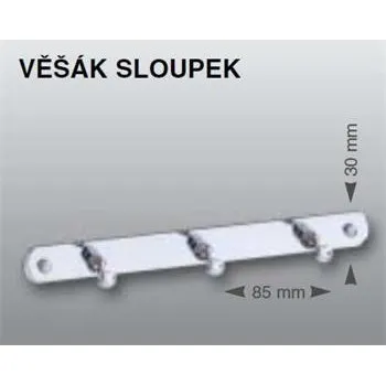 Věšák COBRA VESAK OC SLOUPEK DVOJ