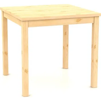 Jídelní stůl Jídelní stůl čtvercový OLIN S151 80×80, borovice