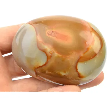 Přírodní kámen Pestrý jaspis hladký kámen (192g)