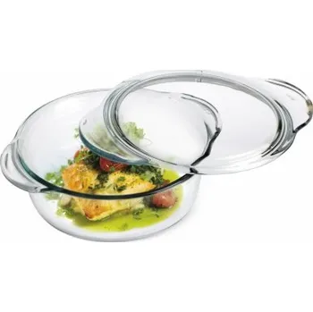 pekáč Skleněný pekáč hluboký s víkem, Simax 1,75