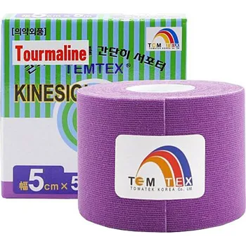 Tejpovací páska Temtex Temtex Tape Tourmaline, 5 cm x 5 m, fialový