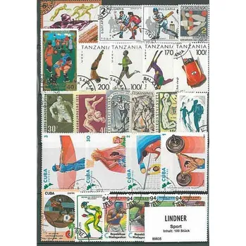 Poštovní známka Sběratelský set poštovních známek: Sport (100 ks)