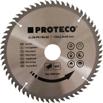 Pilový kotouč Proteco 42.09-PK190-60 190 mm