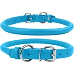 Collar Soft kožený obojek kulatý modrý Velikost: 13 mm x 45-53 cm