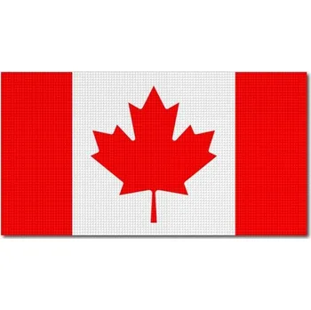 Vlajka Pelisport Kanadská vlajka tištěná 6 x 3 cm