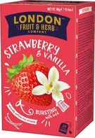 London Fruit & Herb Jahoda s vanilkou 20 x 2 g