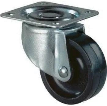 Pojezdové kolečko Nábytkové plastové kolečko otočné s plotničkou, průměr 30 mm, nosnost 20 kg - F25.031