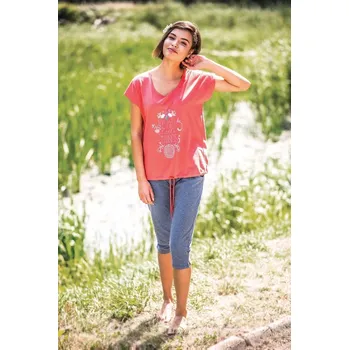 Dámské pyžamo Pyžamo Key LNS 784 Velikost: M, Vzor: 784