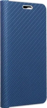 Pouzdro na mobilní telefon Forcell Luna Carbon pro Samsung Galaxy A41 modré