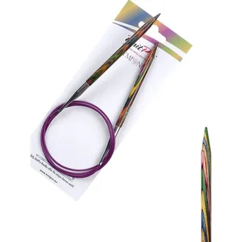 Jehlice KnitPro Symfonie kruhové fixní jehlice 6,5mm 100cm (KnitPro Symfonie kruhové jehlice 6,5mm 100cm)