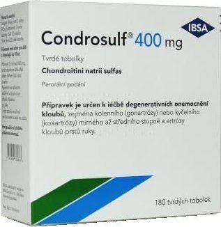 Condrosulf 400 180 tvrdých tobolek