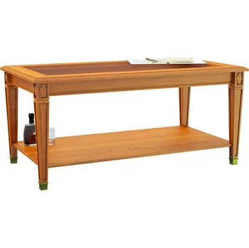 Konferenční stolek Konferenční stolek sklo 120x64 cm, 06x556, třešeň francouzská