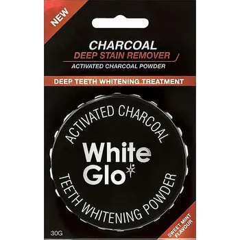 Přípravek na bělení zubů White Glo Charcoal bělící zubní pudr 30 g