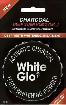 Přípravek na bělení chrupu White Glo Charcoal bělící zubní pudr 30 g