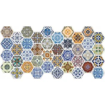 Obklad Patchwork - 3D PVC obklad (960 x 480 mm - 0,46 m2)