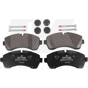 Brzdová destička Sada brzdových destiček, kotoučová brzda NK 223364