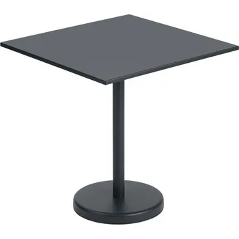 Zahradní stůl Muuto Stolek Linear Steel Café Table 70x70, black